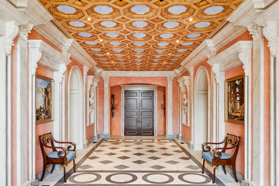 condo for sale old city neoclassical foyer