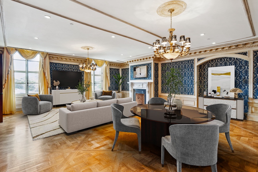 condo for sale old city neoclassical great room