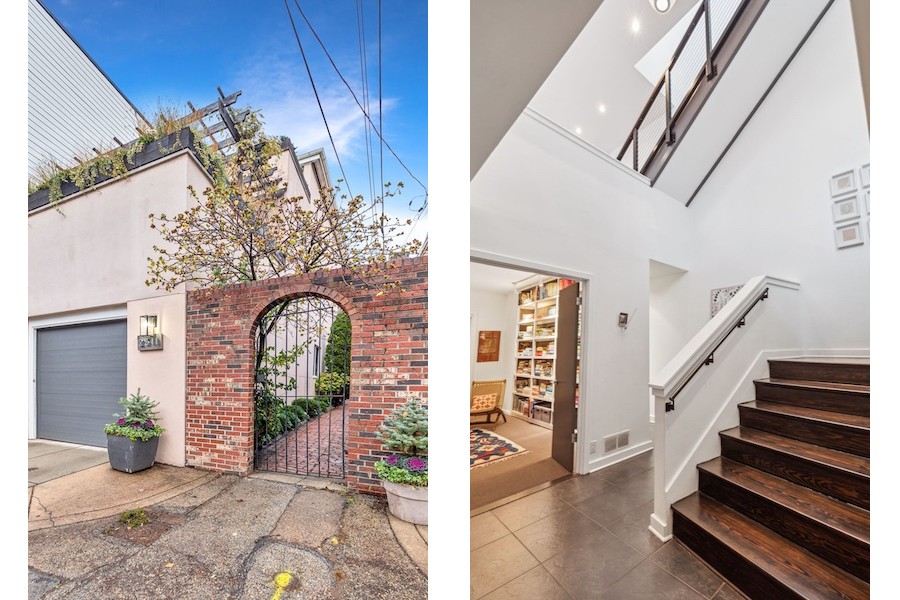 house for sale fairmount eurostyle townhouse street elevation and foyer