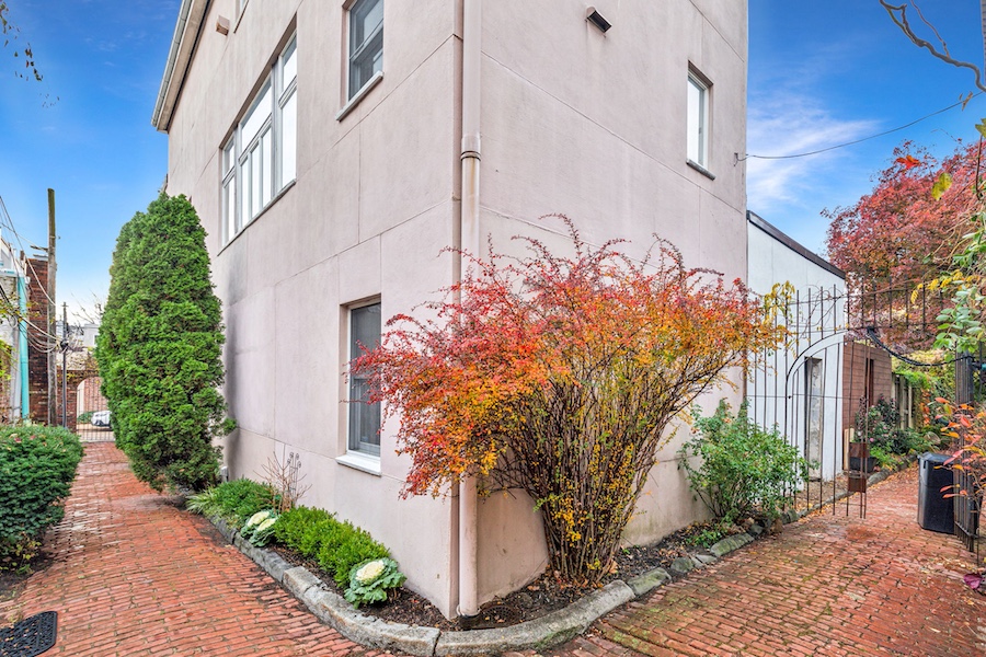 house for sale fairmount eurostyle townhouse corner view from pigs alley