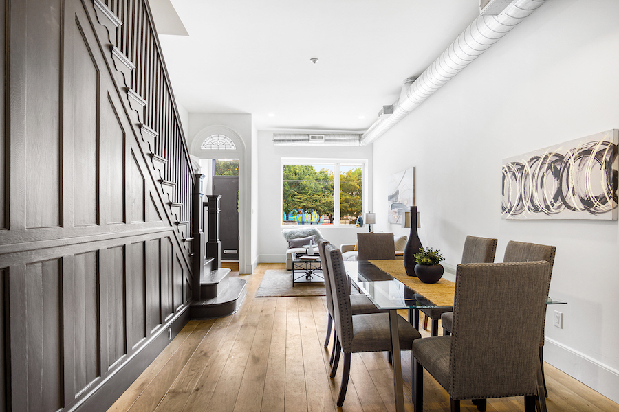 house for sale east kensington modern traditional dining and living rooms