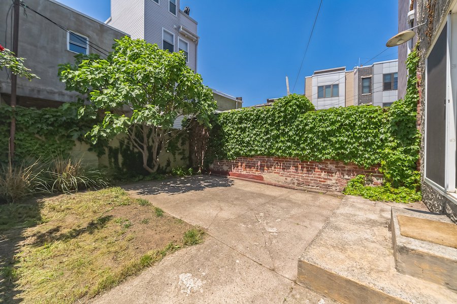 rear patio