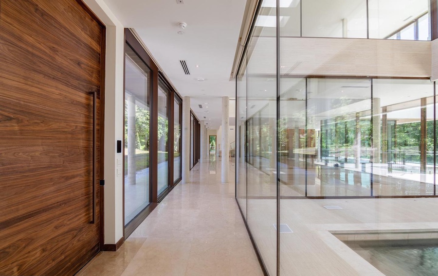 gladwyne modern glass house for sale
