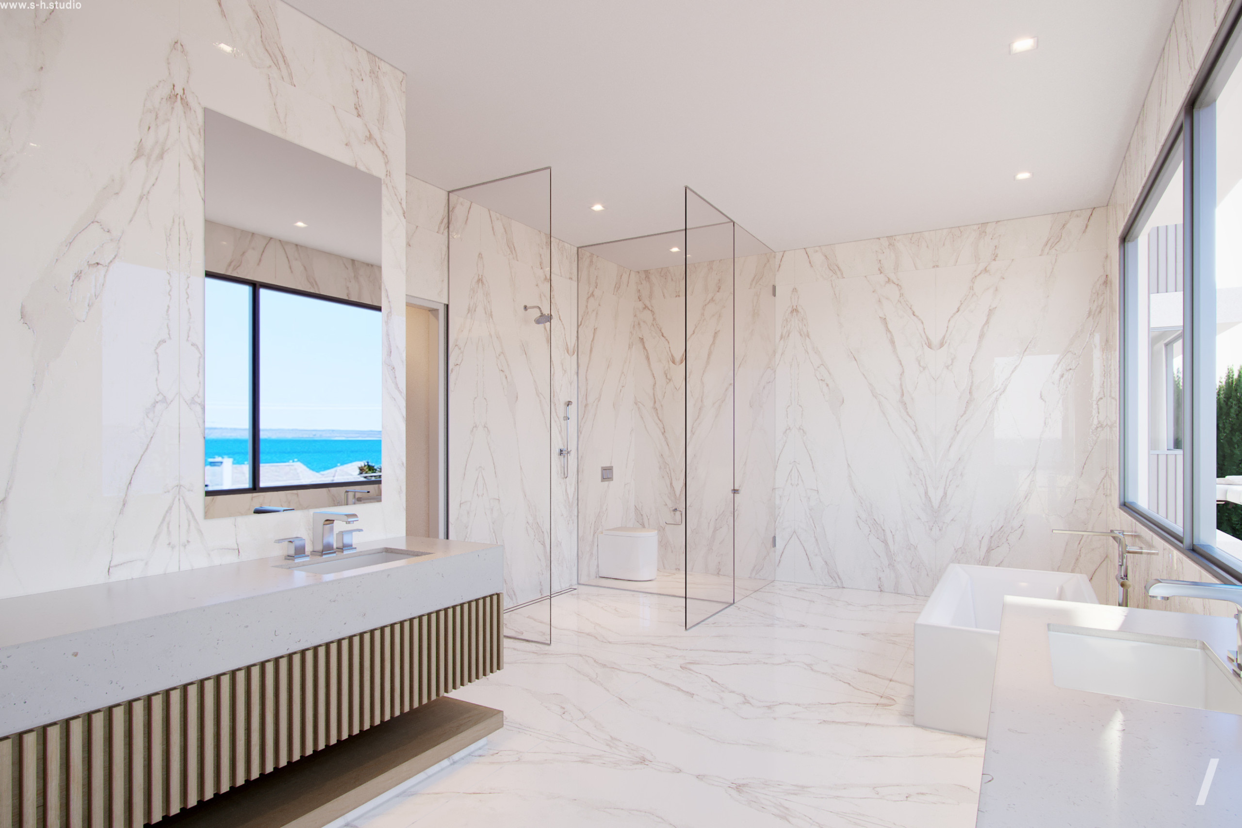 primary bathroom