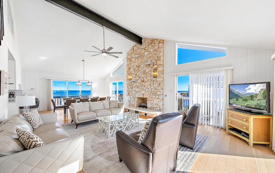 house for sale loveladies oceanfront contemporary living room