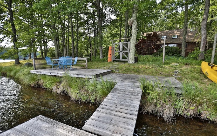 house for sale milford lakeside contemporary boat dock
