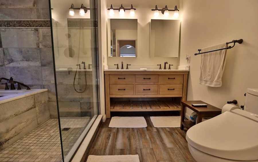 primary bathroom