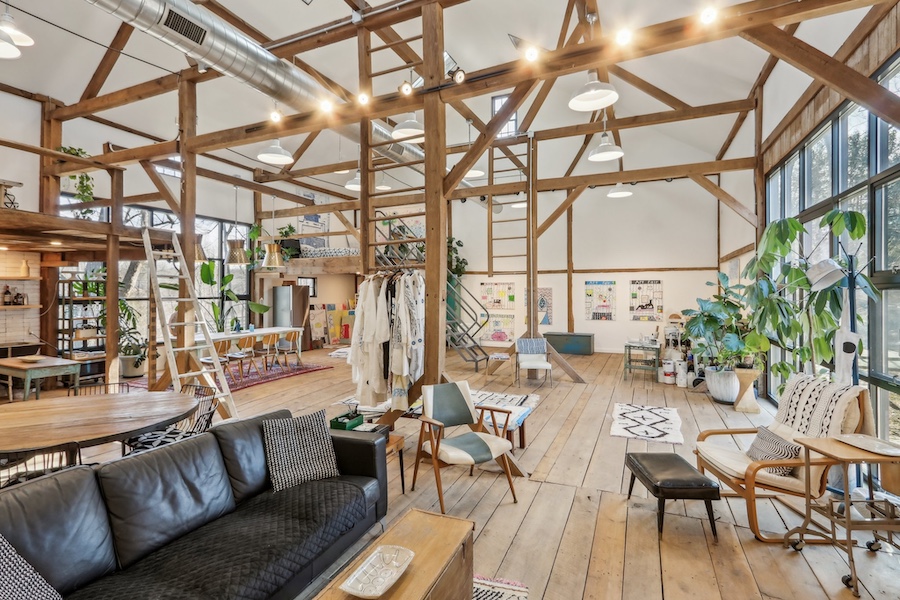 barn interior