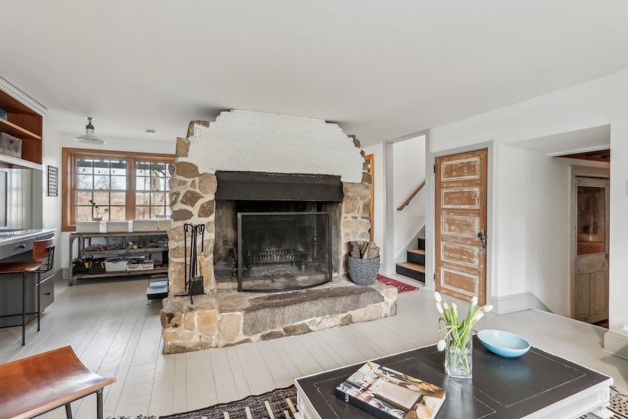 family room fireplace