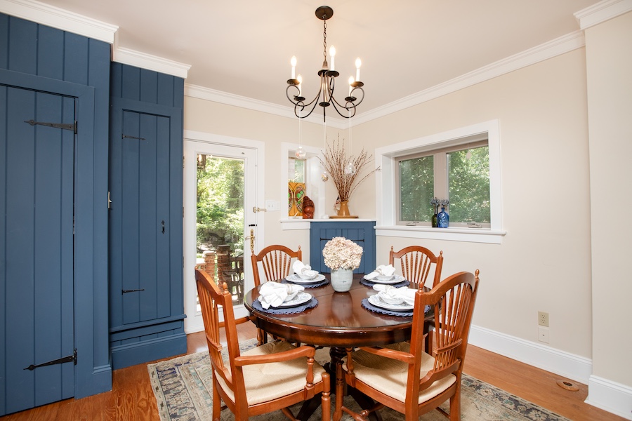 house for sale pipersville riverside dining room