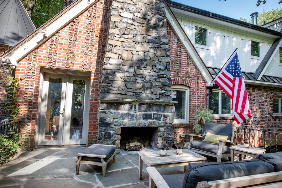 house for sale pipersville riverside front patio