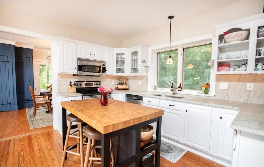 house for sale pipersville riverside kitchen