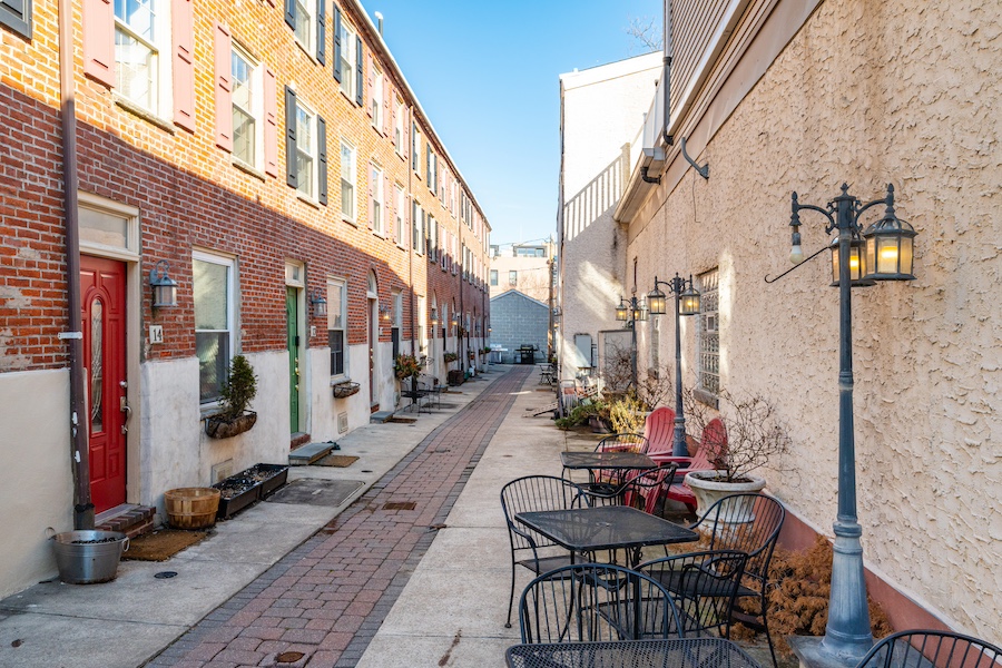 house for sale queen village updated courtyard trinity abbott's court