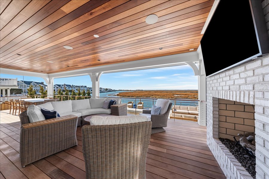 first floor deck
