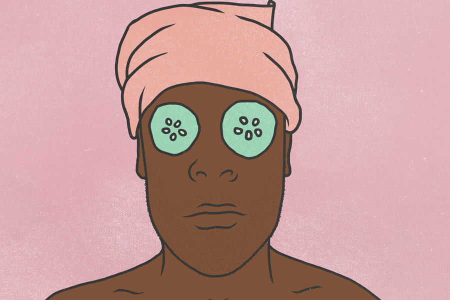 maskne facial