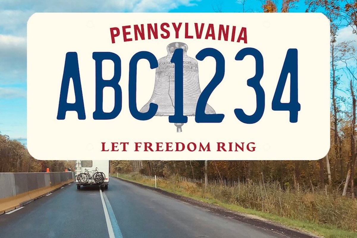 The new Pennsylvania license plate design. You can now apply for the new Pennsylvania License Plate.