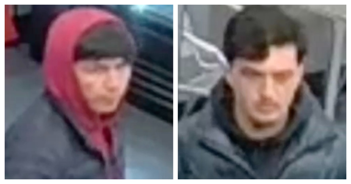 Police are looking for these two suspects in connection with an assault inside a locker room at a Planet Fitness gym in South Philadelphia