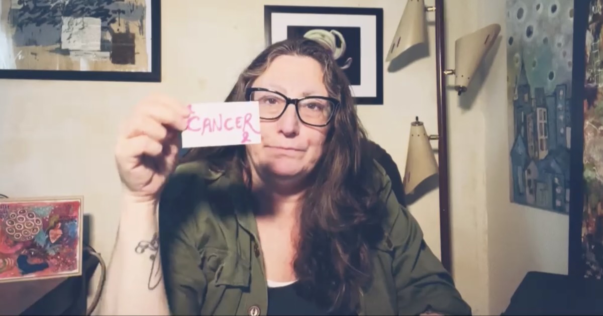 Main Line artist and photographer Sarah Bloom as seen in a funding plea for Da Vinci Art Alliance (image courtesy Sarah Bloom)