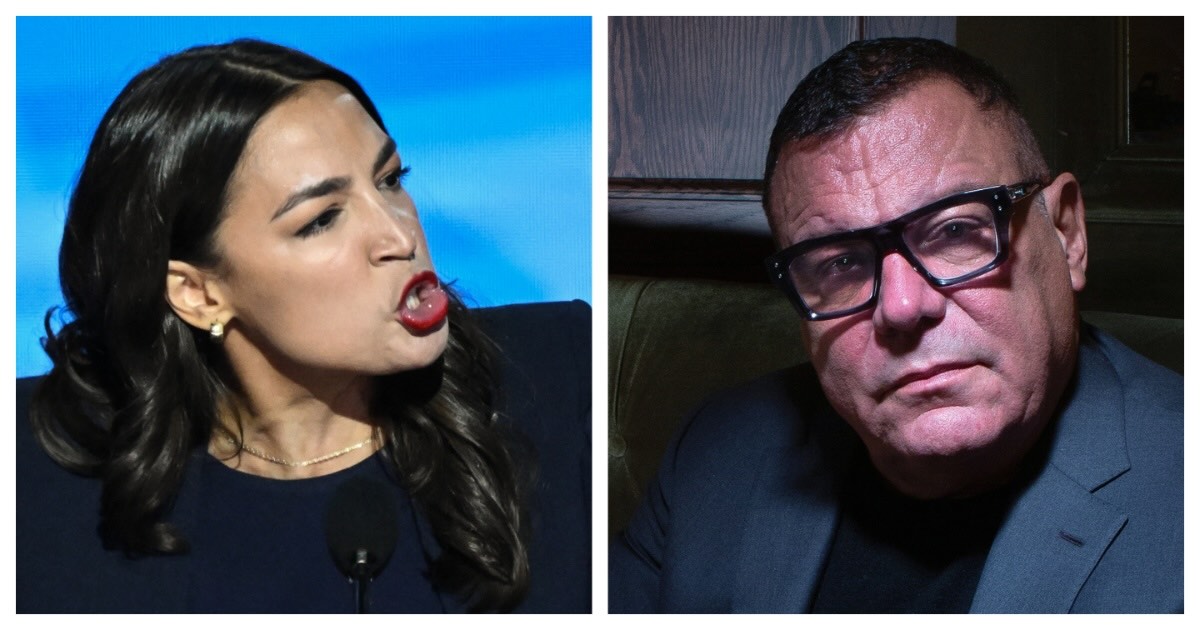 AOC and Stephen Starr (photos via Getty)